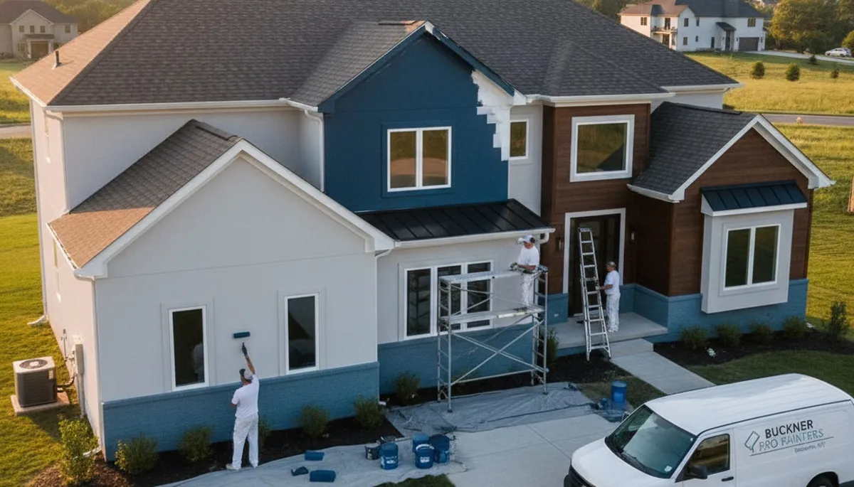 Louisville, KY house painting service by professional painters for residential homes