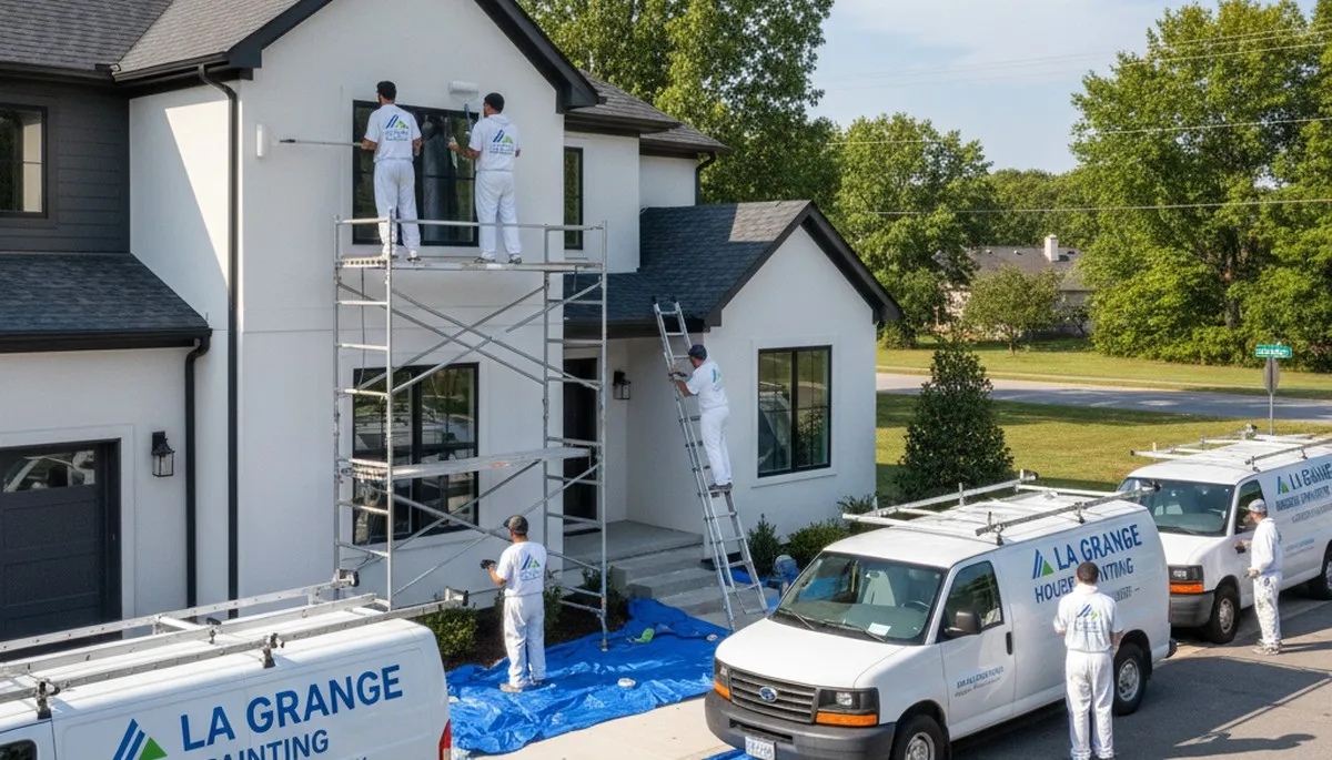 Professional house painting service in Louisville, KY by PainterLouisvilleKY.com