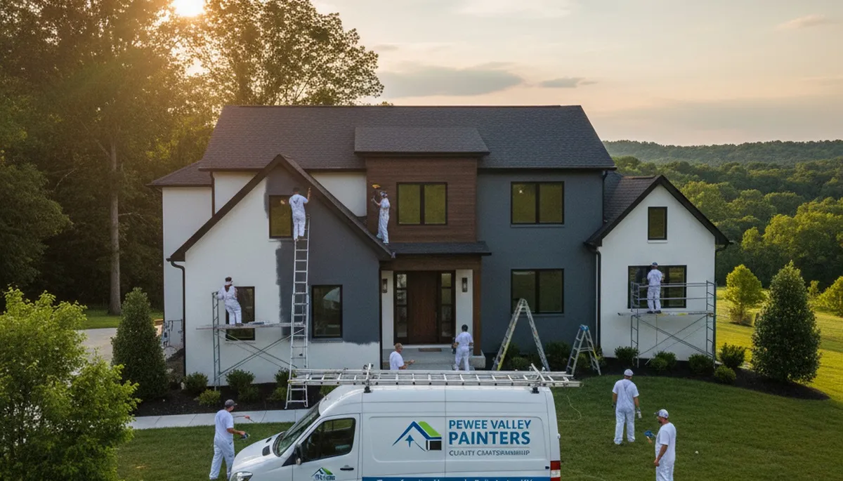 Professional house painting service in Louisville, KY for interior and exterior homes